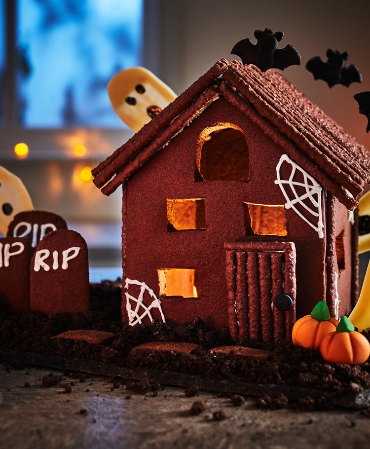 Haunted Biscuit House Recipe | Dr. Oetker