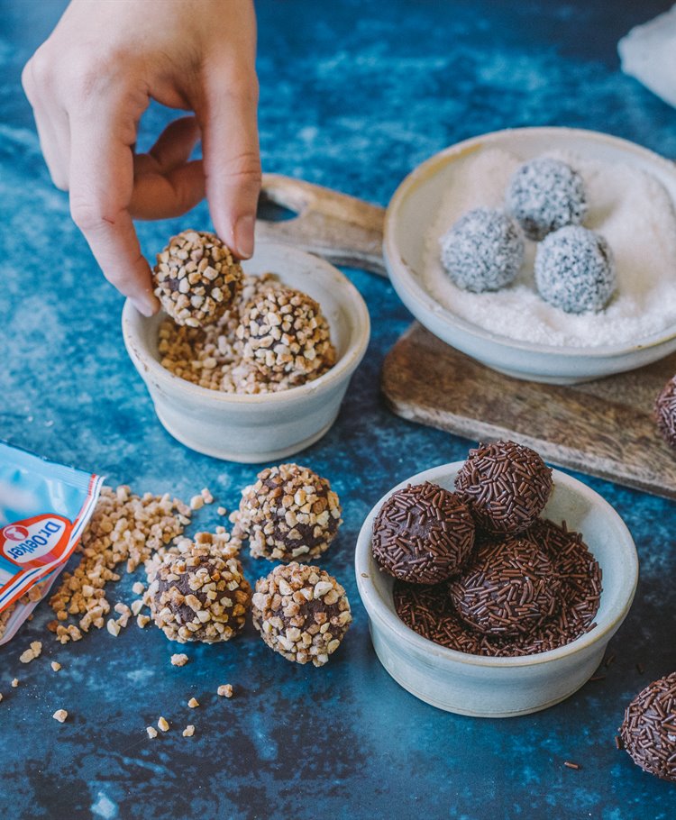 Trufas de chocolate