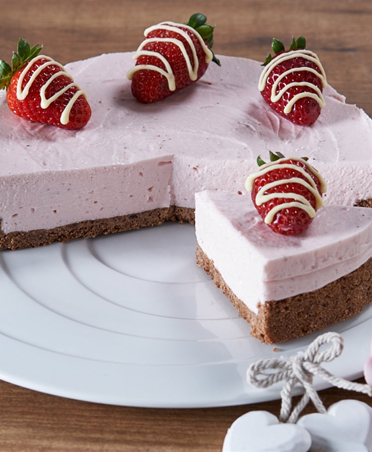 CheeseCake rosa alle fragole
