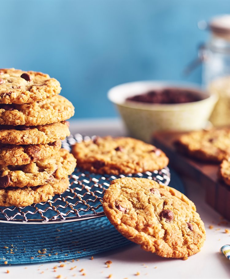 Oaty Chocolate Chip Cookies