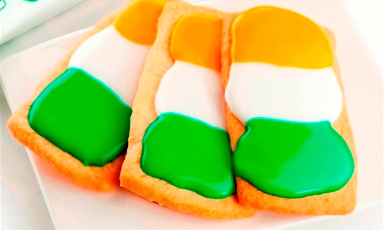 Paddy's Vanilla Flag Biscuits
