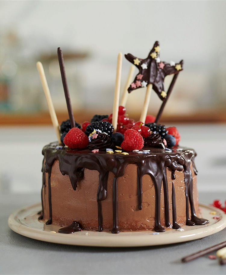 Chocoladedrip Cake