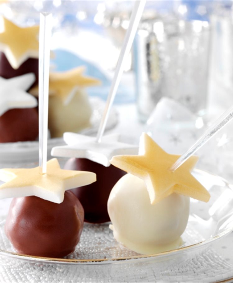 Shimmer Star Cake Pops Recipe Dr. Oetker