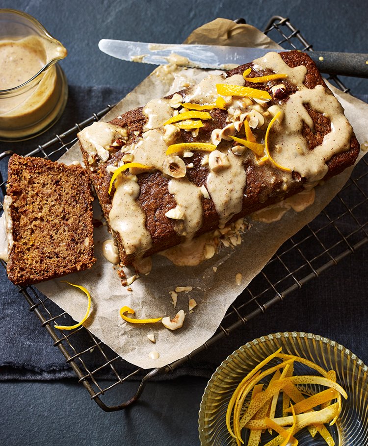 Orange Hazelnut And Caramel Vegan Loaf Recipe Dr Oetker 