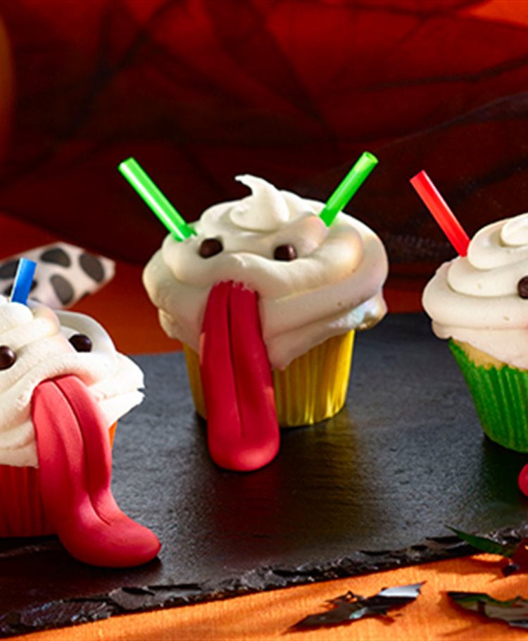 Monster cupcakes