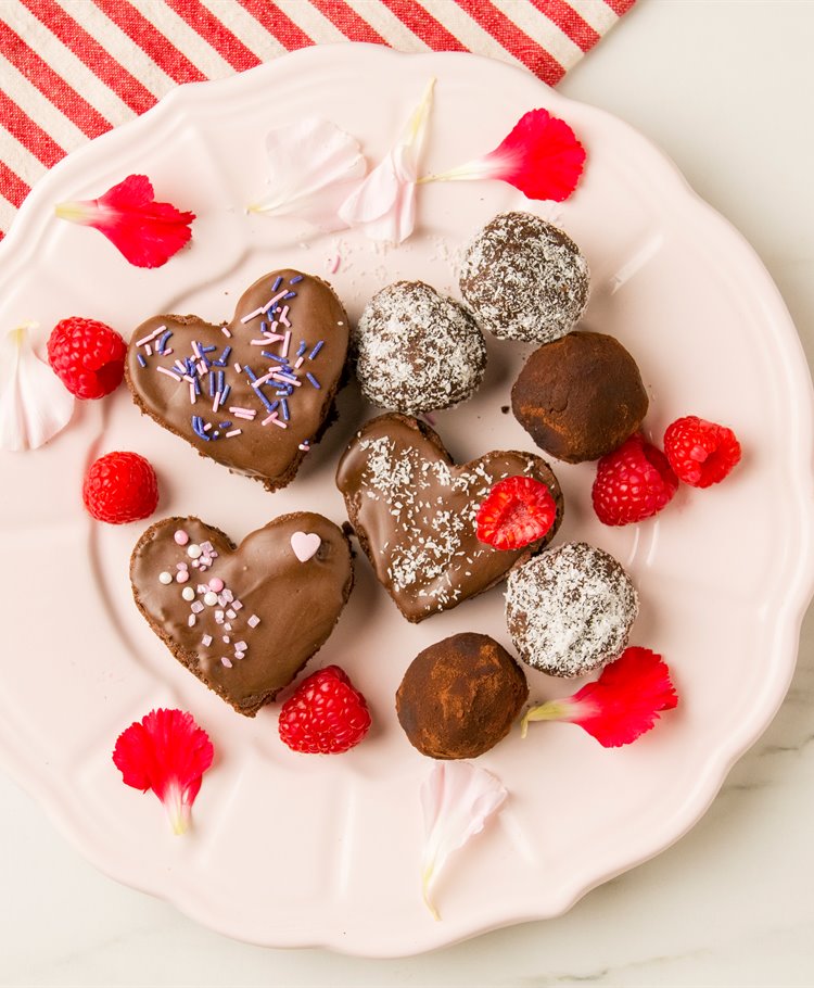Brownies de San Valentin