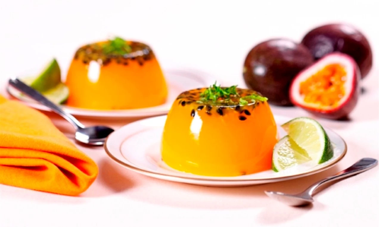 Passion Fruit and White Rum Jellies