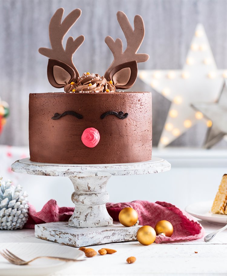 Gâteau de Noël - Le renne