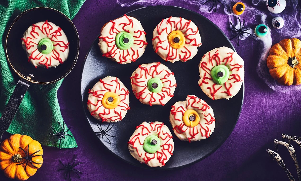 Spooky Eyeball Doughnuts Recipe