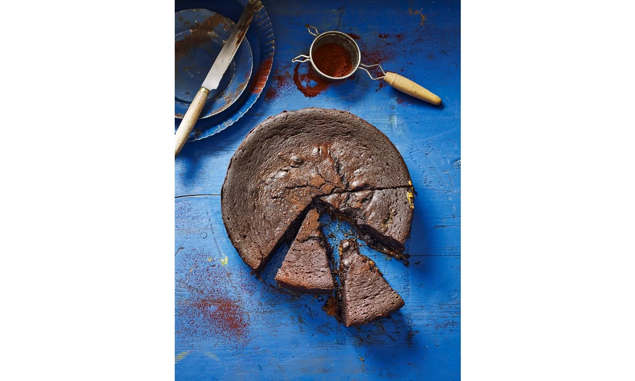 Rich Chocolate Torte with Golden Treacle Centre