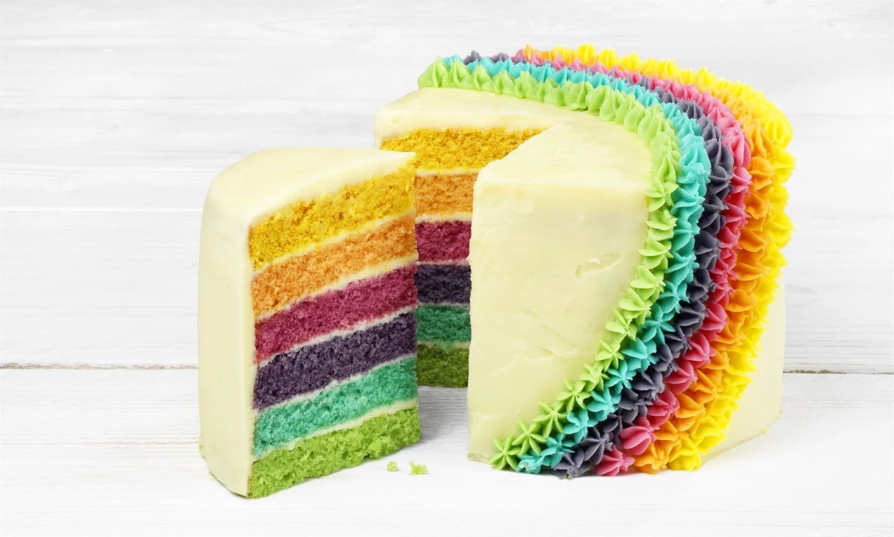 Magic Rainbow Cake