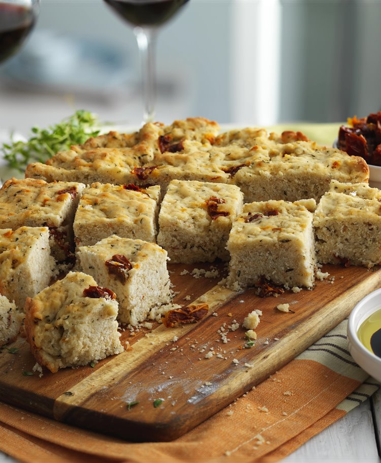 Gluten Free Sundried Tomato Focaccia Recipe Dr. Oetker