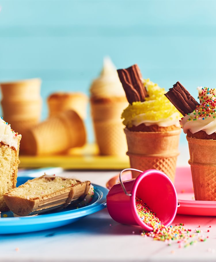 Ice Cream Cupcakes Recipe Dr. Oetker