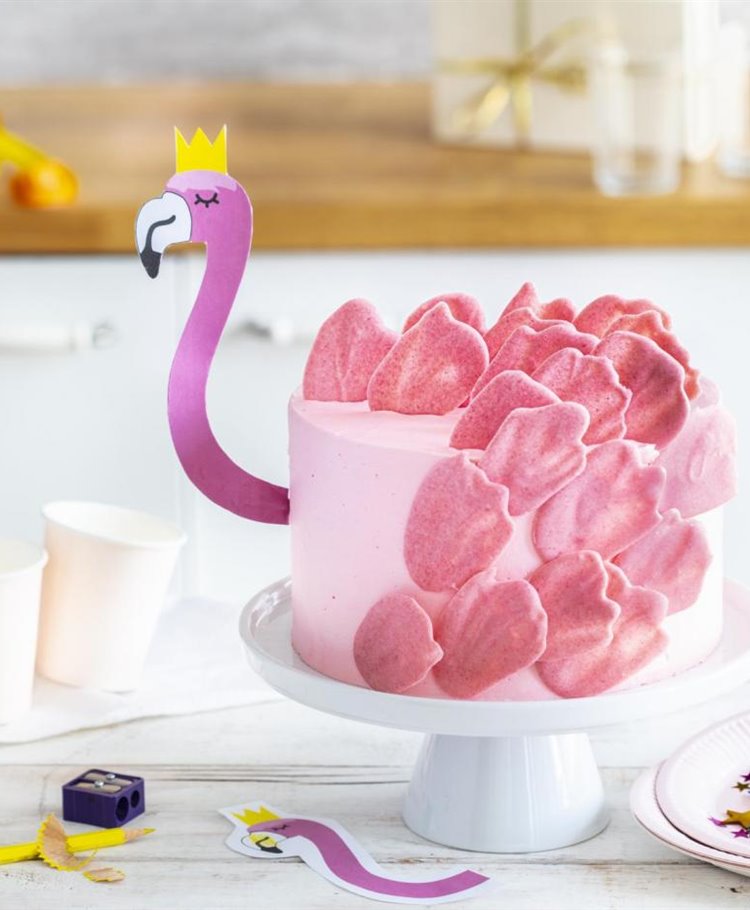 Flamingo Cake