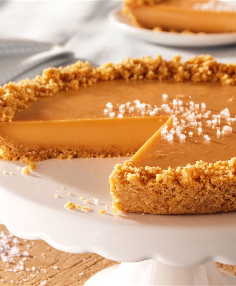 Salted Caramel Pie Recipe Dr Oetker