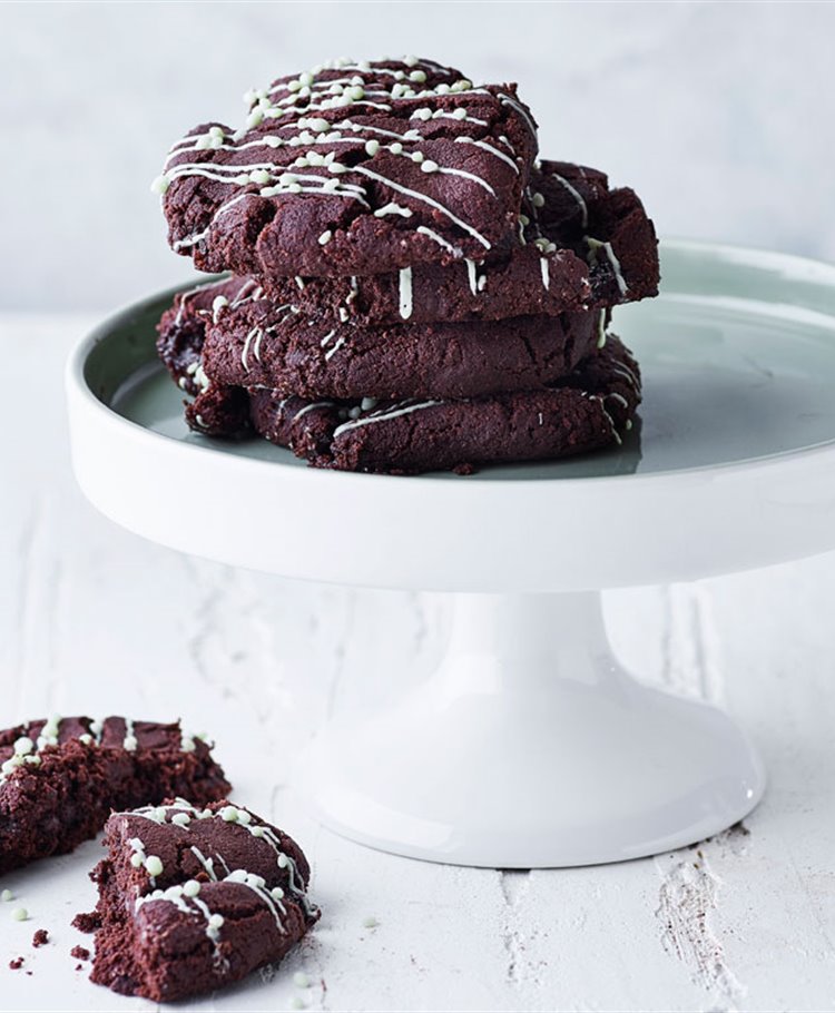 Chokolade cookies med After Eight® fyld