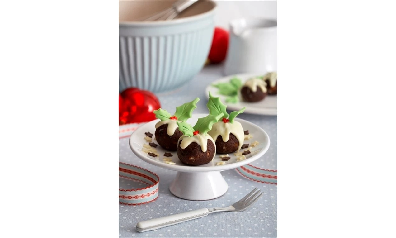 Christmas Mini Pudding Bites - Mich Turner Recipe