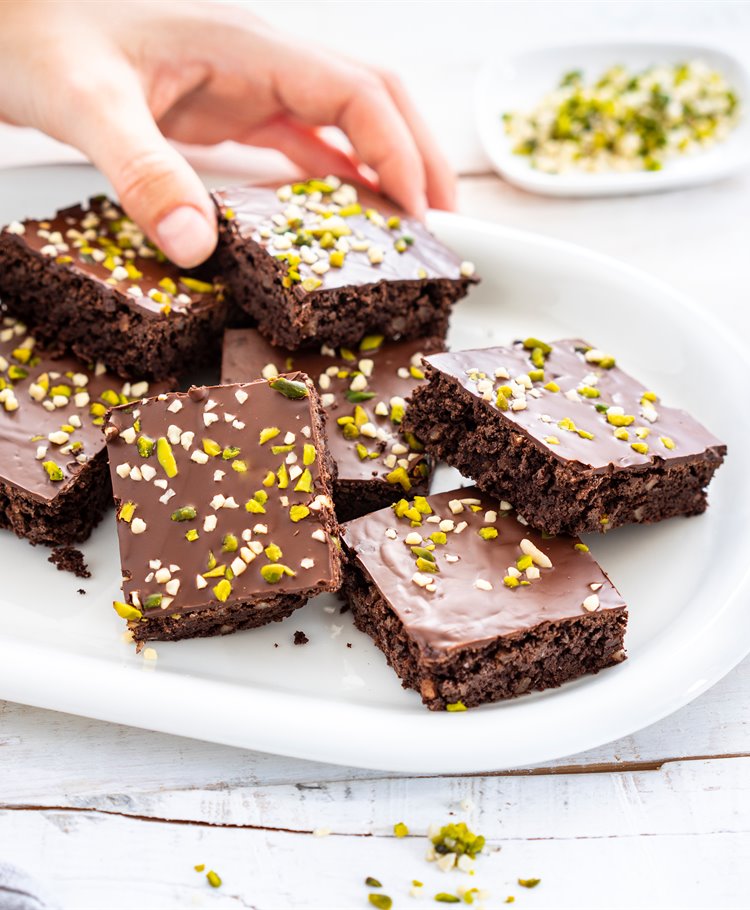 High protein brownies