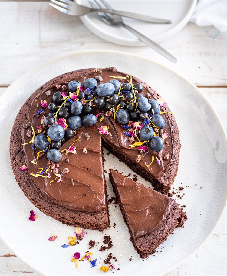 Chokoladekage uden tilsat sukker