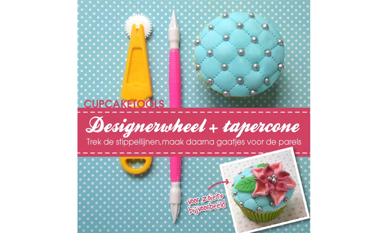Cupcaketools: designerwheel en tapercone