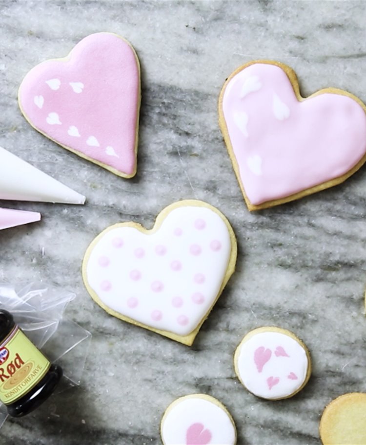 Hjerte-småkager til Valentinsdag | Kreahjørnet