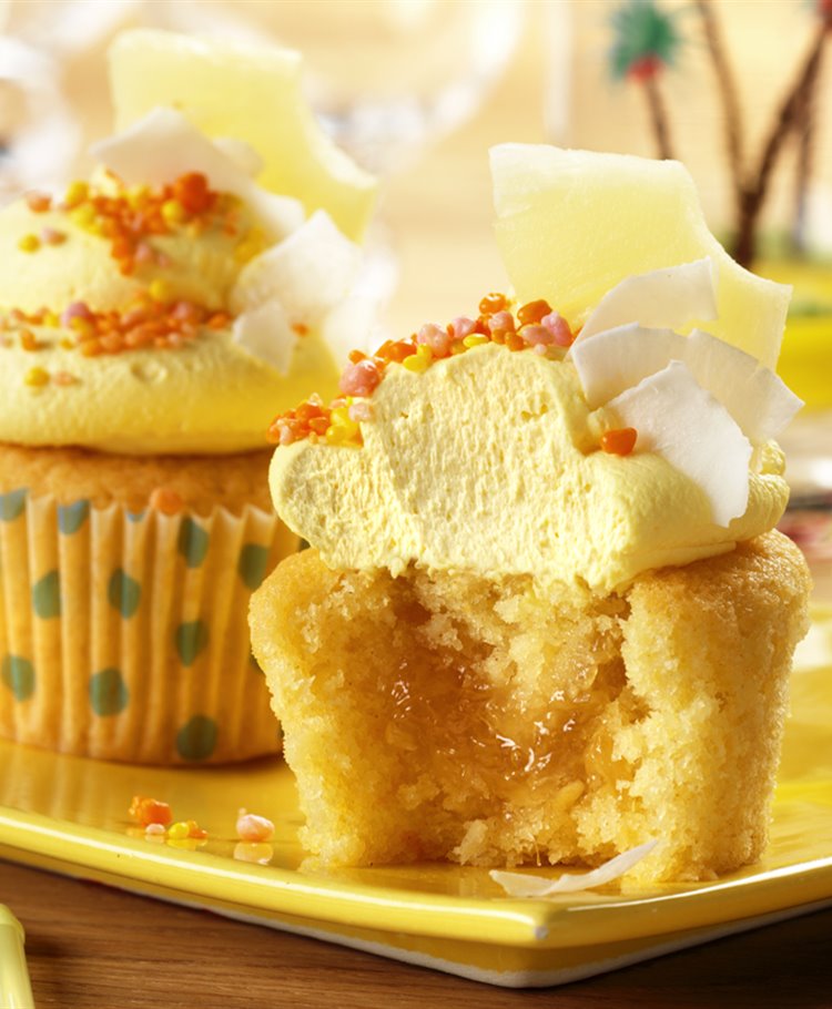 Pina Colada Cupcakes Recipe Dr. Oetker