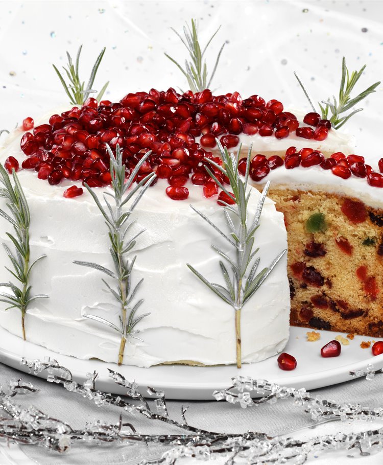 Snow Queen White Christmas Cake Recipe Dr. Oetker