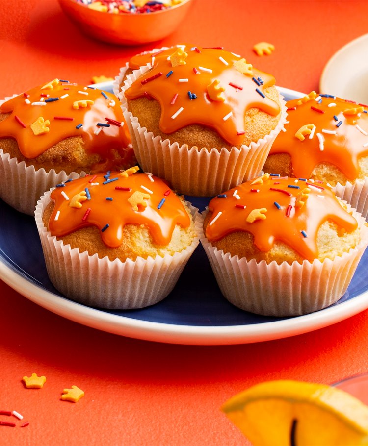 Oranje muffins