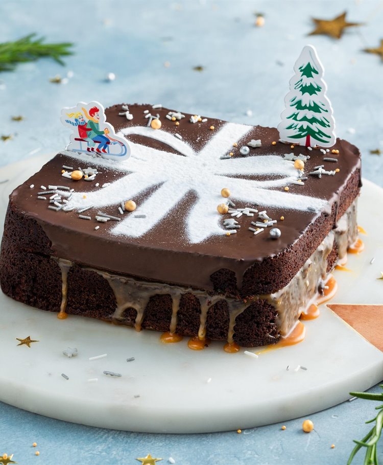 Brownie met strik