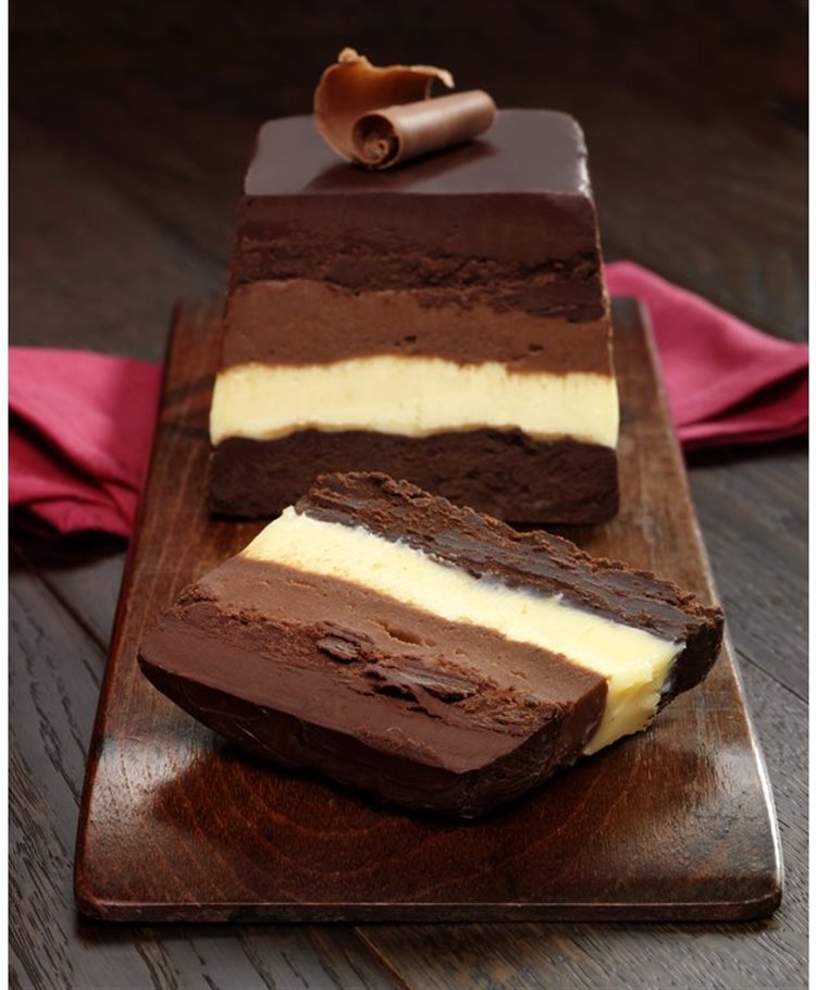 Three Chocolate Terrine Recipe Dr. Oetker