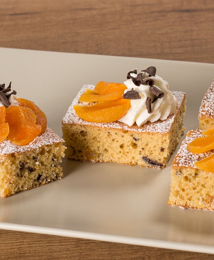 Trancetti cioccolato e albicocche