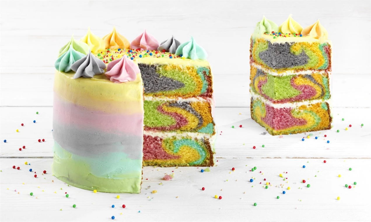 Psychedelic Cake