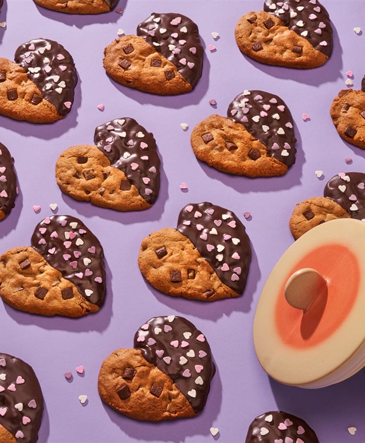Valentijn Chocolate Chip Cookies