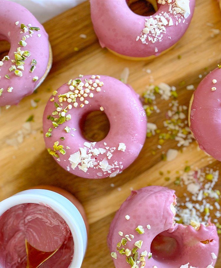 Pink Ruby Donuts