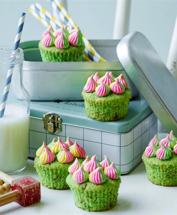 Cupcakes med pistacie og saltkaramel | Liv Martine