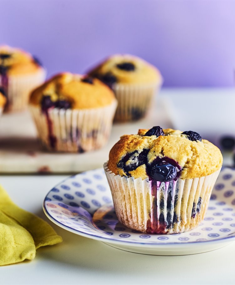 Lemon and Blueberry Muffins