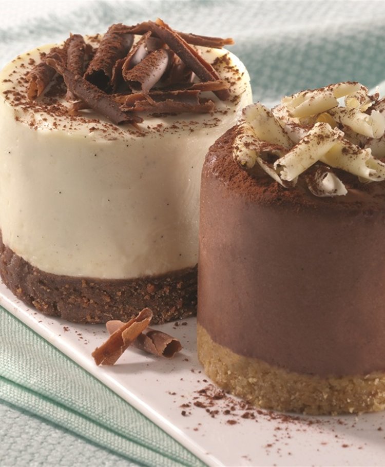 Vanilla Chocolate New York Cheesecake - Rezepte Suchen