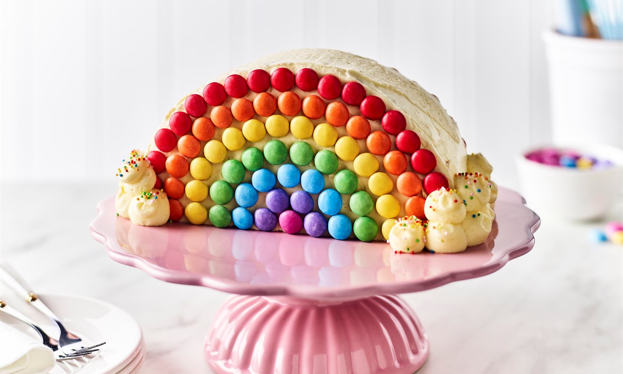Rainbow Cake Recipe Dr Oetker