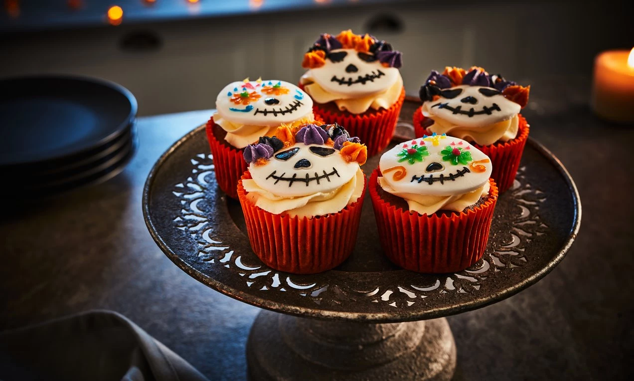 Day of the Dead Cupcakes