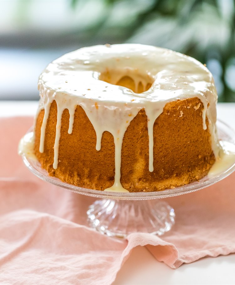 Bizcocho Chiffon de Naranja versión varillas