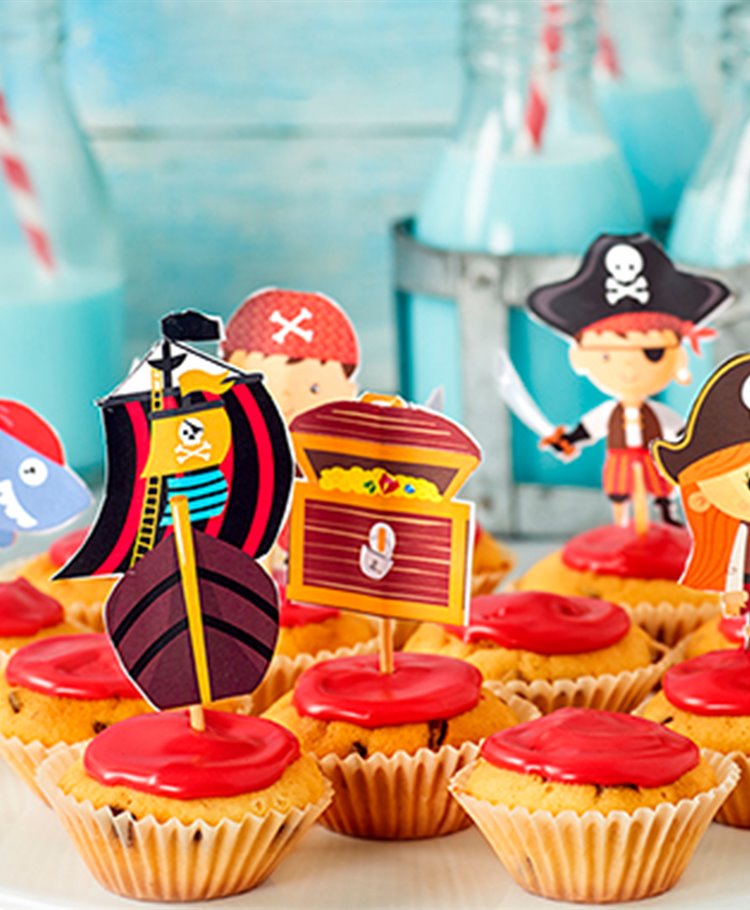 Muffins isla del tesoro