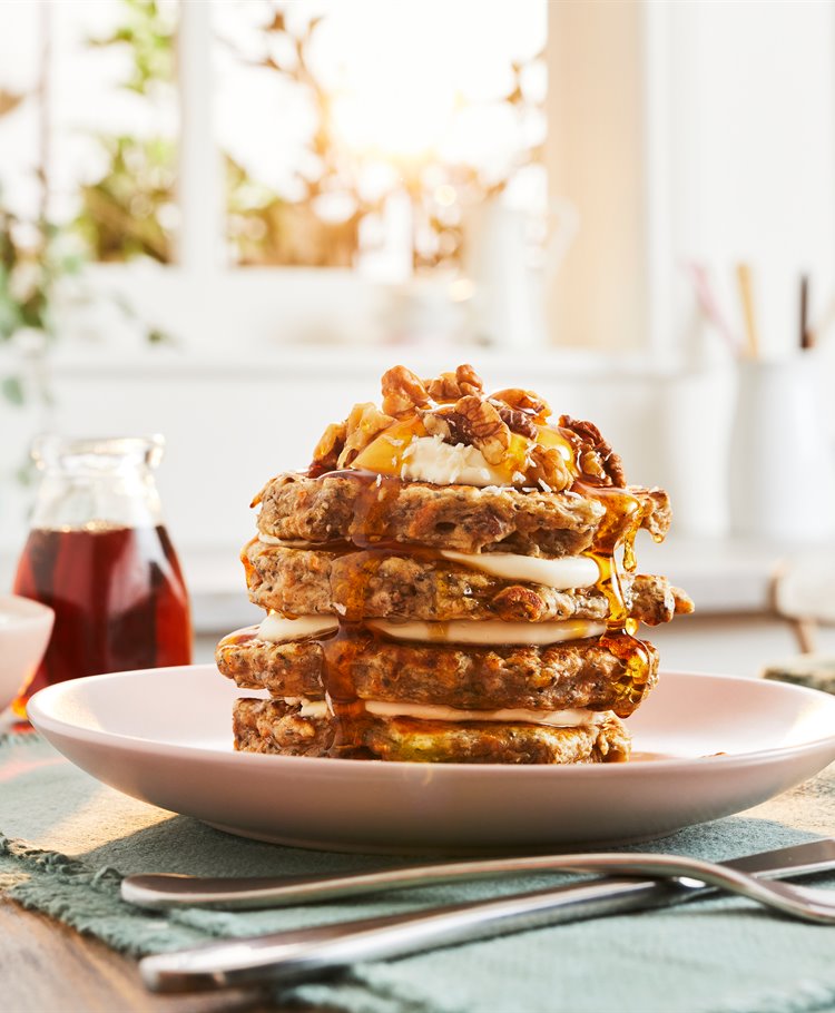 Carrot Cake Pancakes Recipe Dr. Oetker