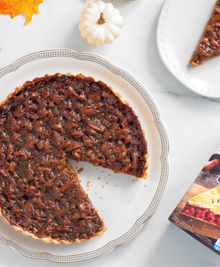 Pumpkin, Pecan & Butter Tart Pie