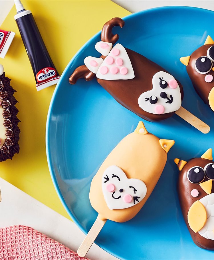 Kawaii Woodland Creature Cakesicles Recipe Dr. Oetker