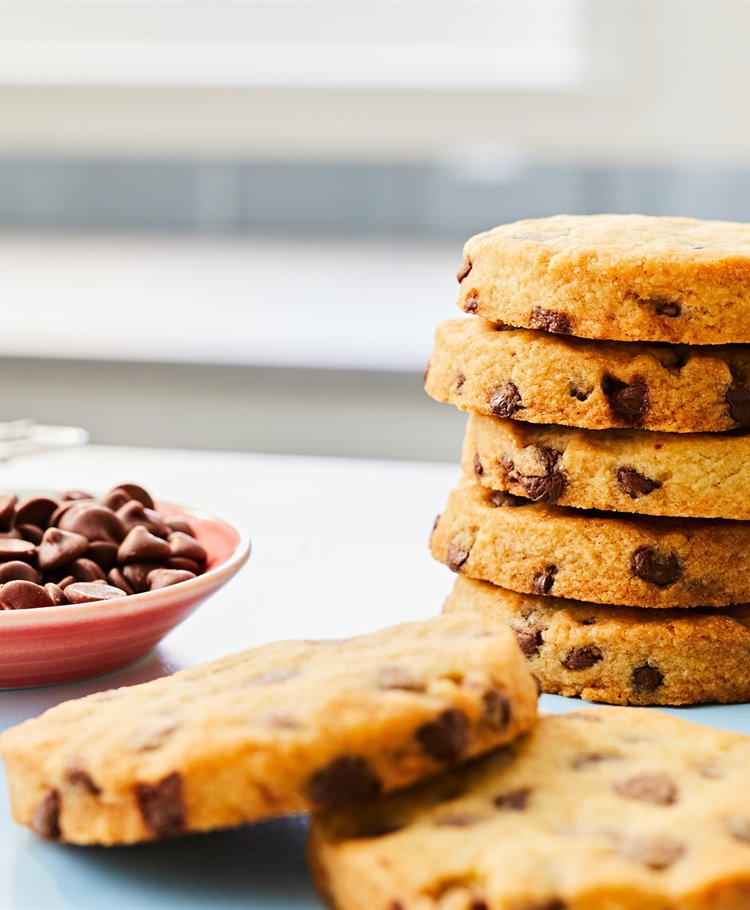 Chocolate Chip Shortbread Cookies Recipe Dr. Oetker